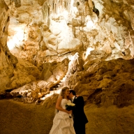 wedding in the Lucas Cave